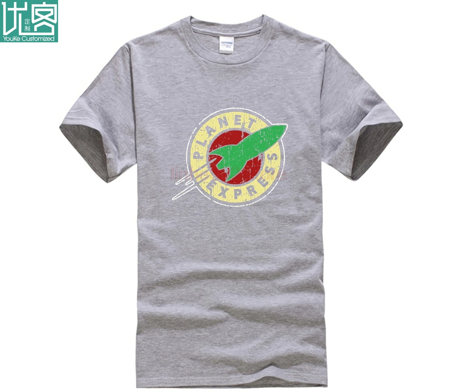 Новая футболка Planet Express с коротким рукавом забавным дизайном на заказ | Мужская