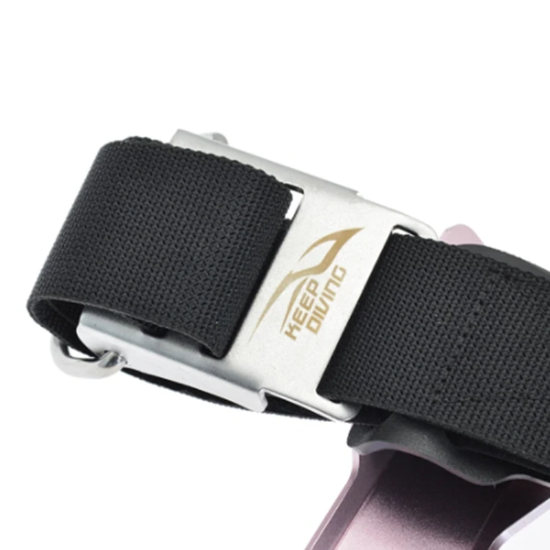 

KEEP DIVING Diving Single Tank Adapter Set for BCD Backplate Holder STA Scuba Diving Tank Bracket Gear Equipment