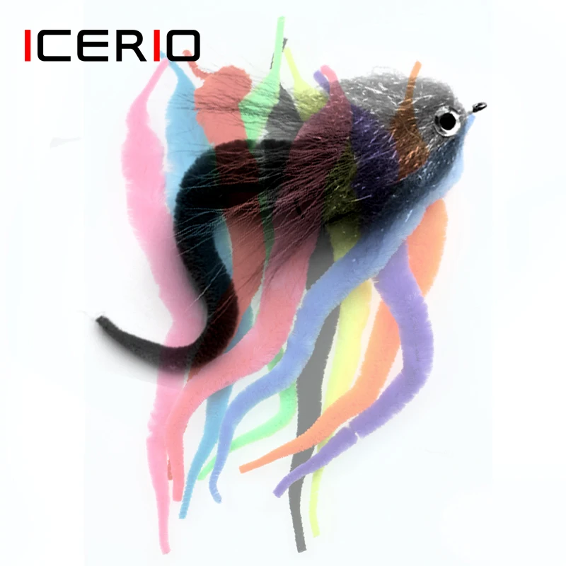 ICERIO 5 шт./упак., Мангум, хвосты дракона, мускусные приманки из соленой воды