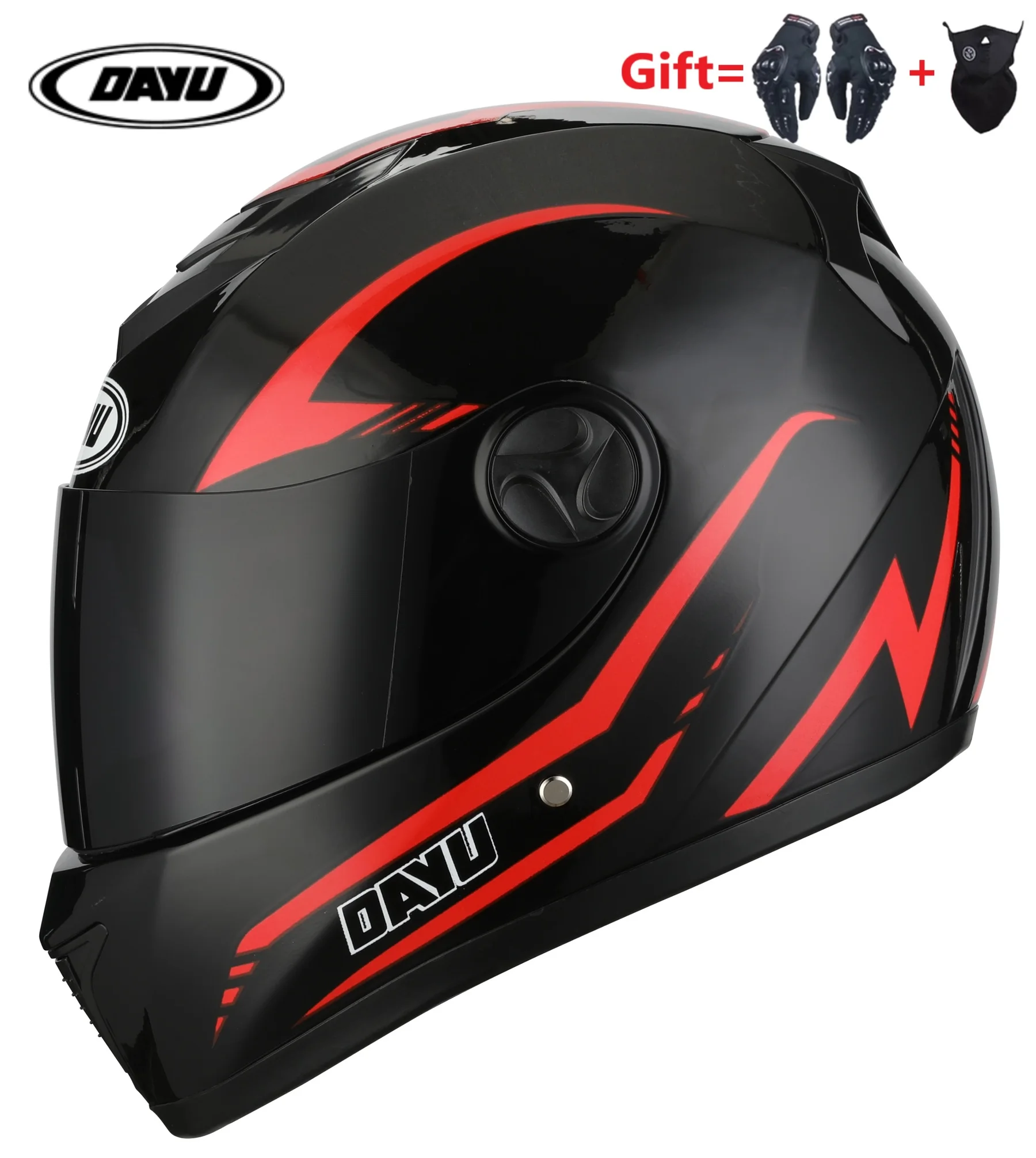 

2021 Hot Motorcycle Helmet With Dual Lens Full Face Motorbike Helmet Double Visors Dirt Bike Helmets For man