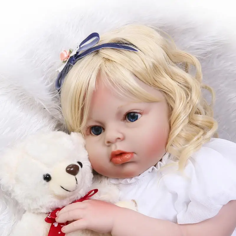 

NPK Big Size 70cm Bebe Reborn Doll Toys Got Girls Toddler Doll Soft Toucn Alive Baby Dolls Newborn Original Realista Dolls Gifts