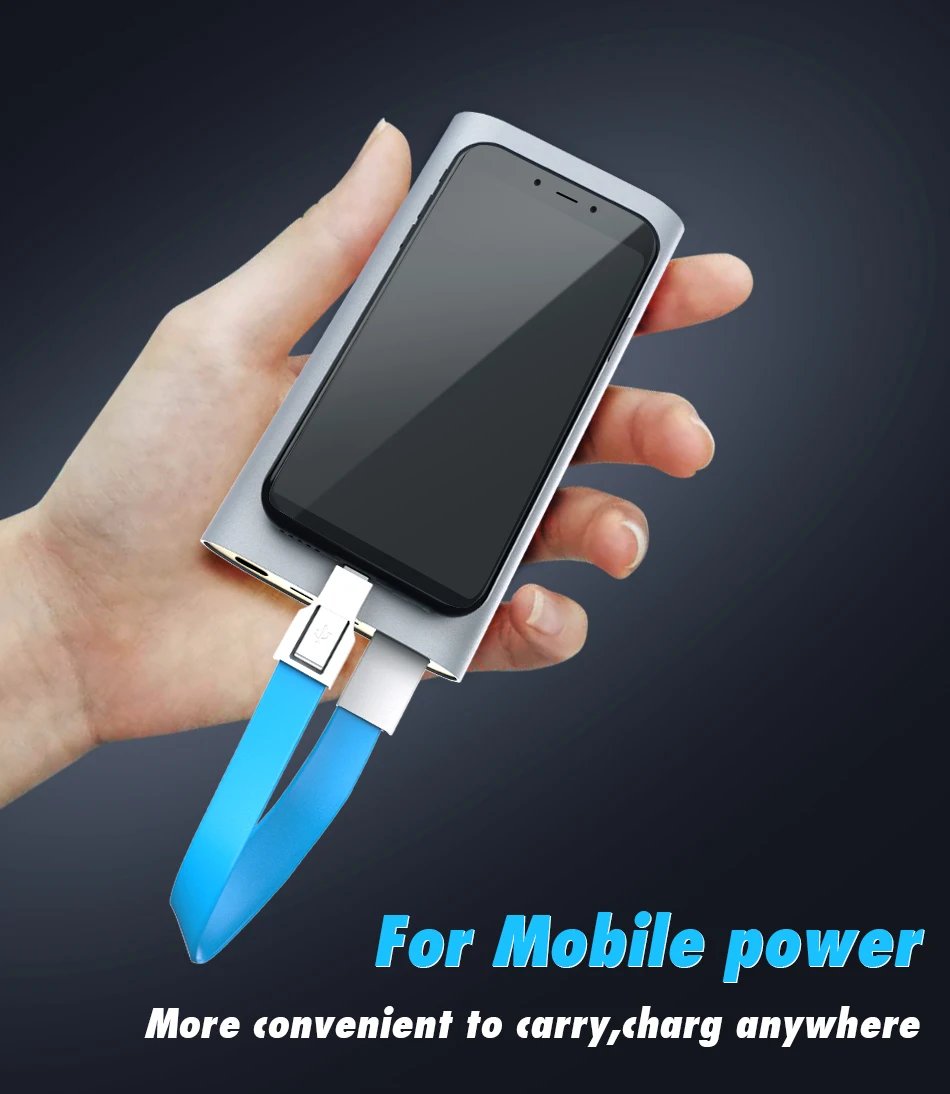 ACCEZZ внешний аккумулятор USB кабель Micro для samsung Galaxy S7 S6 Edge Xiaomi Redmi 7A короткая Быстрая зарядка данных синхронизировать мобильный телефон провод