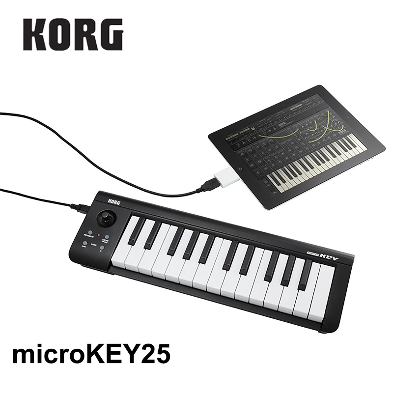 Контроллер Korg microKEY25 microKEY2-37 USB MIDI-клавиатура синтезатор барабан электрическое