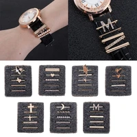 creative nails brooch diamond wristbelt charms strap accessories watch band ornament decorative ring