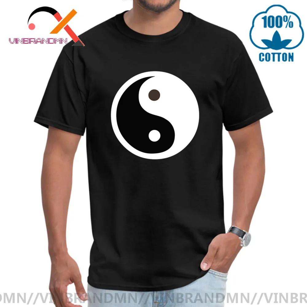 Китайский кунг-фу Тай Чи Инь Ян футболка мальчик Harajuku XS-5XL размера плюс мир