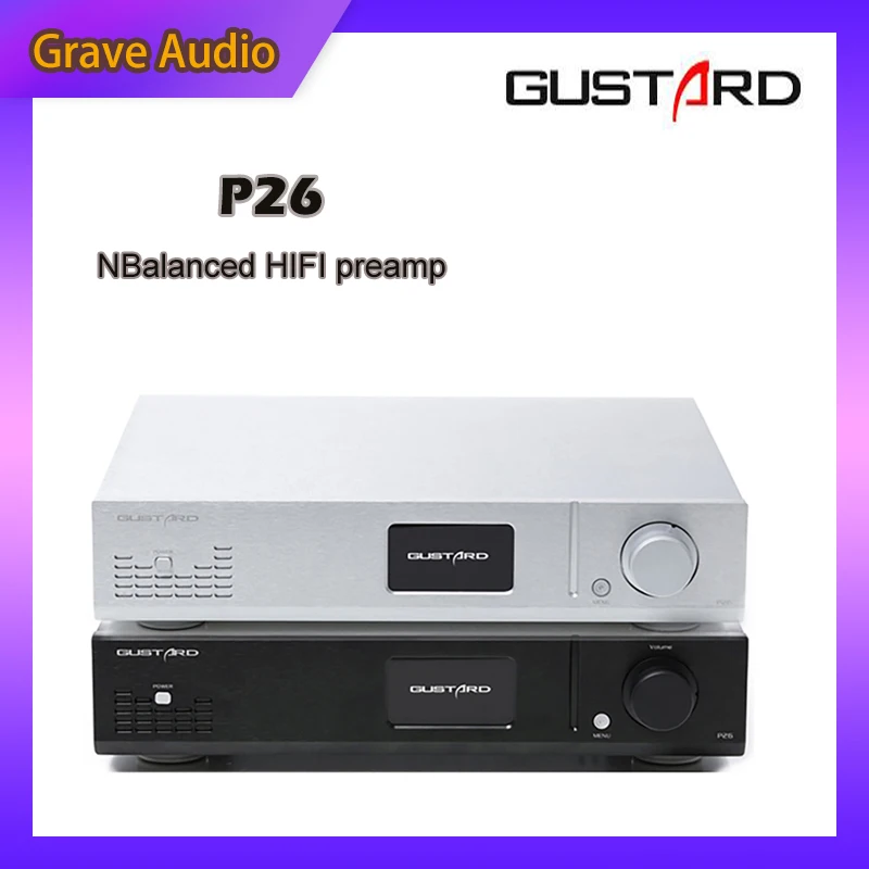 GUSTARD P26 полностью сбалансированный Предварительный усилитель класса A 2 * LM49860 HIFI