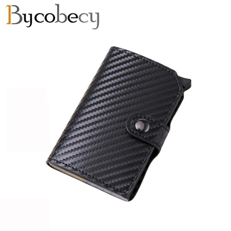 Bycobecy бизнес кредитный держатель для карт кошелек Rfid Кредитная карта путешествия