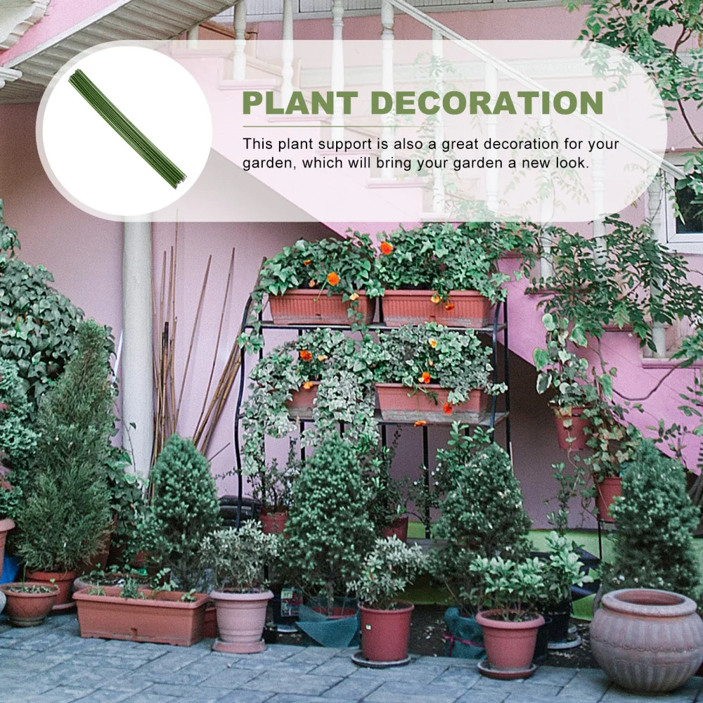 

20pcs Garden Stakes Plant Support Sticks Plant Sticks for Home Gardening