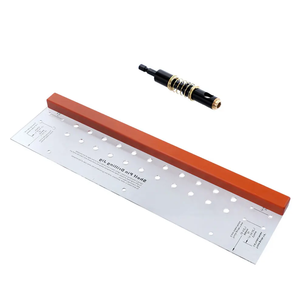 

Door Hinge,Multifunctional Door Hinge Drilling Vertical Hole Positioning Plate Woodworking Tool Guide Vertical Hole Locator