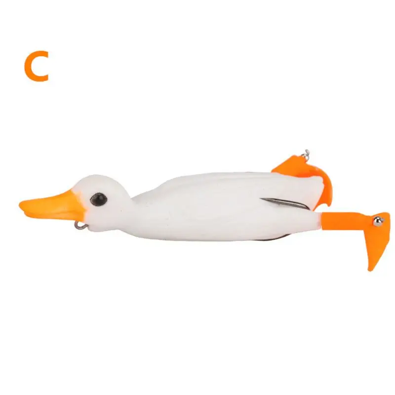 

Мягкая приманка для рыбалки с изображением утки, лягушки приманки Topwater моделирование плавающие искусственные приманки