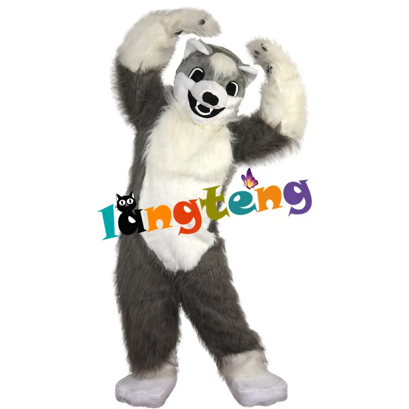 737 серый волк хаски маскарадный костюм косплей для взрослых и детей размер