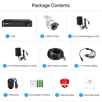 ZOSI 1080P 8CH 2MP TVI CCTV Video Surveillance Security Camera System DVR Kit with Night Vision Waterproof for Outdoor