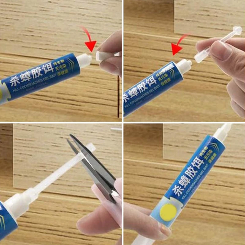 

Anti Cockroach Pesticide Control Gel Bait Drug Poison Nest Environment Friendly
