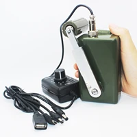 hand crank generator 30w0 28v high power outdoor professional emergency mobile phone computer charger portable