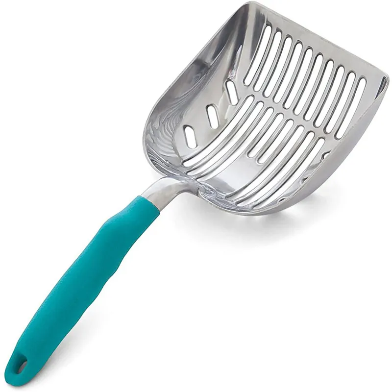 

Cat Litter Scoop All Metal Shovels for Kitty Litter Boxes Sifter Deep Shovel Corrosion Resistant Litter Box Cleaner Pets Product