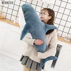 Игрушка плюшевая Акула шкура, 100140 см гигантского размера, высококачественный полуфабрикат, имитация пальто акулы, подушка для детей, подарок