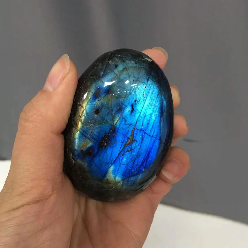 Высокое качество натуральный камень свободной формы кристалл лабрадорит