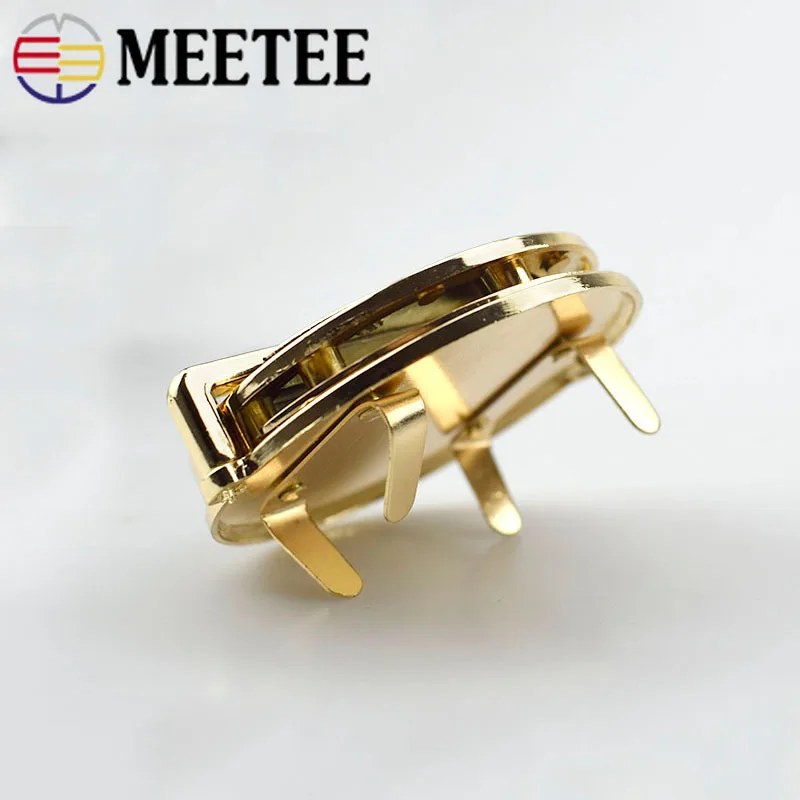 1/2 шт 60 мм круглая металлическая сумка с пряжкой женская закручивающимся замком