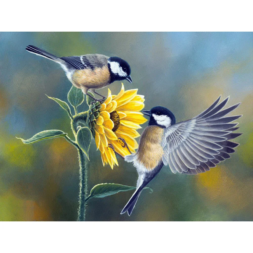 

5D DIY Full Diamond Painting Rhinestones Birds Sunflower Mosaic Diamond Embroidery Cross Stitch Animal New Arrivals
