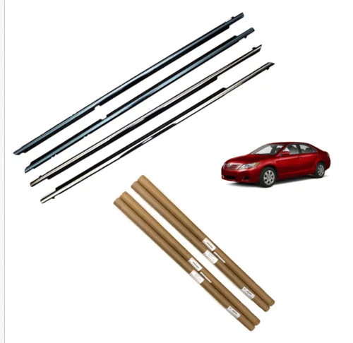 4 шт прогноз планки литье двери Ремни для Toyota Camry 2007 2008 2009 2010 2011 передний и задний