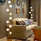 Современная стеклянная Напольная Лампа, роскошный минималистичный светильник для гостиной, прикроватная лампа, скандинавский светильник с подставкой, домашний декор, Офисная лампа