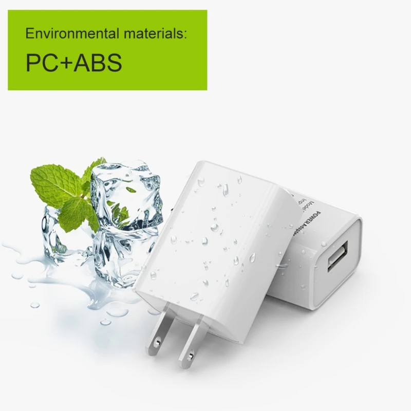 5V 2A USB настенное зарядное устройство с одним портом для дома и путешествий