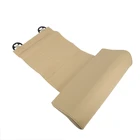 Универсальный кожаный поддерживающий коврик для автомобильного сиденья, мягкий поддерживающий коврик для ног, Кожаная подушка, наколенник с эффектом памяти