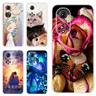 Милый силиконовый чехол для Huawei Honor 50 Pro, чехол для Honor 50, мягкие тонкие Чехлы для Honor 50 Lite, Honor50 Pro, чехлы для телефонов, бампер