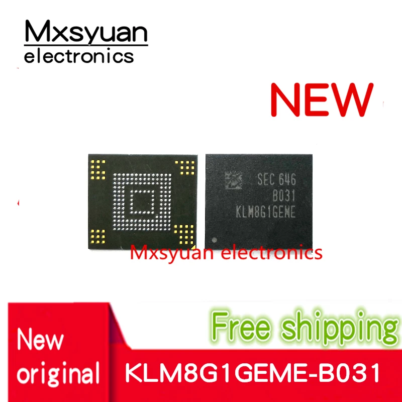

1 шт. ~ 10 шт./партия Φ KLM8G1GEME B031 BGA EMMC 8g новый чип памяти
