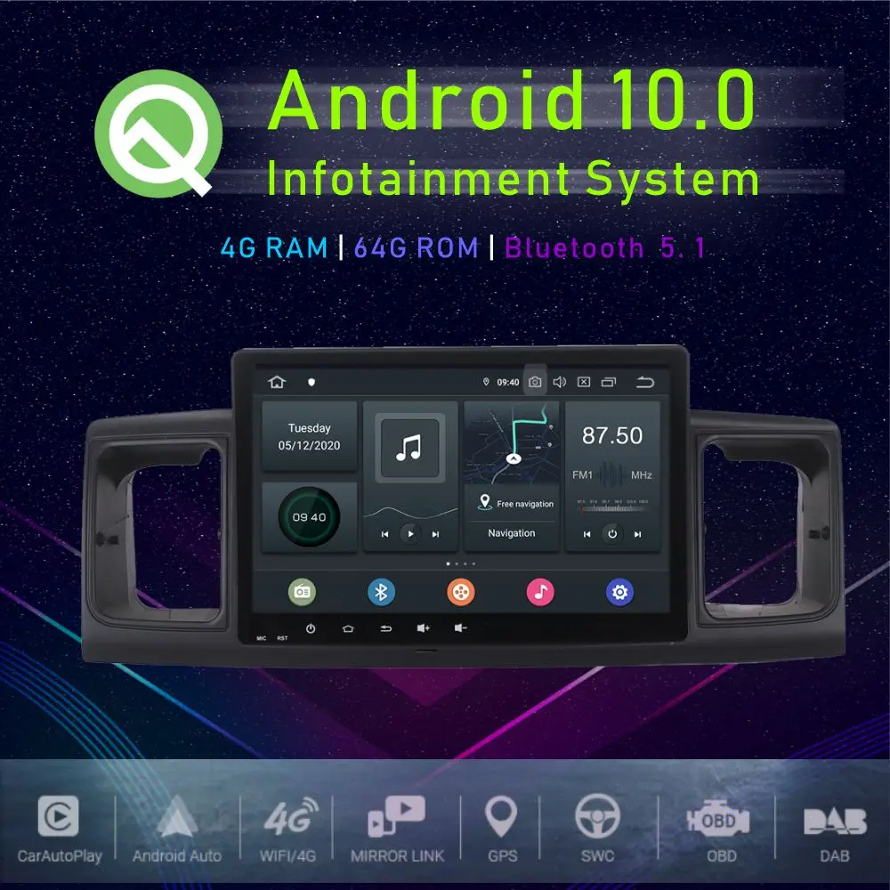 JSTMAX 10 2 &quotAndroid 0 Автомобильный GPS плеер для Toyota Corolla E120 2003 2006 2011 автомобильный