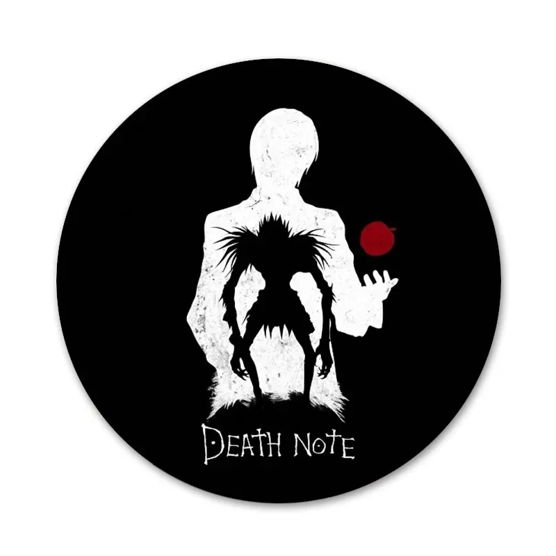 Значки с надписью Death Note 58 мм | Дом и сад