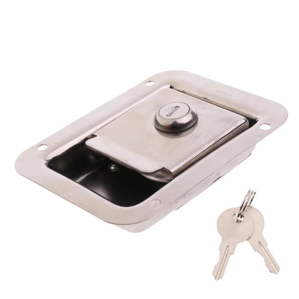 Easy Install Safety Car Stainless Steel Folding Toolbox Lock Truck | Locks &amp Hardware
