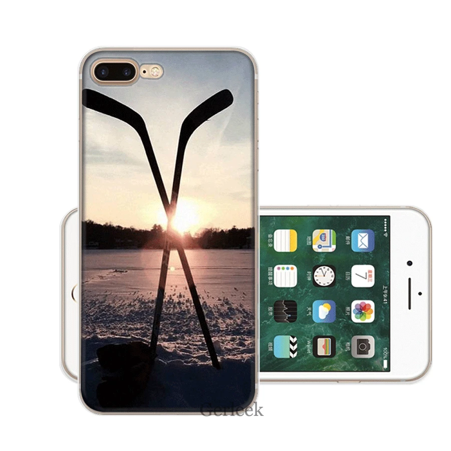 H10 Чехол для мобильного телефона iPhone 11 Pro 6 6s 7 8 P Lus iPhone XR X XS Max 5 5S SE Shell хоккейный жесткий чехол - Цвет: H10
