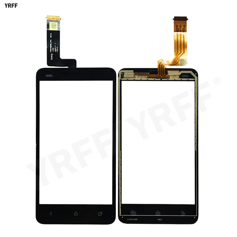 new 4 3 mobile front outer glass panel sensor for htc one sv t528t t528d t528w touch screen digitizer phone repair parts free global shipping