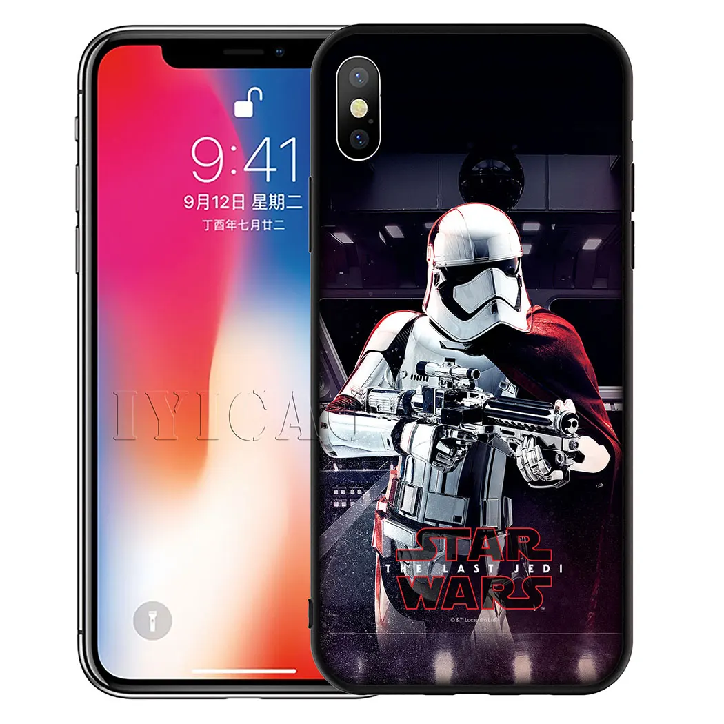 13 IYICAO Звездные войны комикс Дарт Мягкий силиконовый чехол для iPhone 11 Pro Max XR X XS Max 6 6S 7 8 Plus 5 5S SE чехол для телефона - Цвет: 13