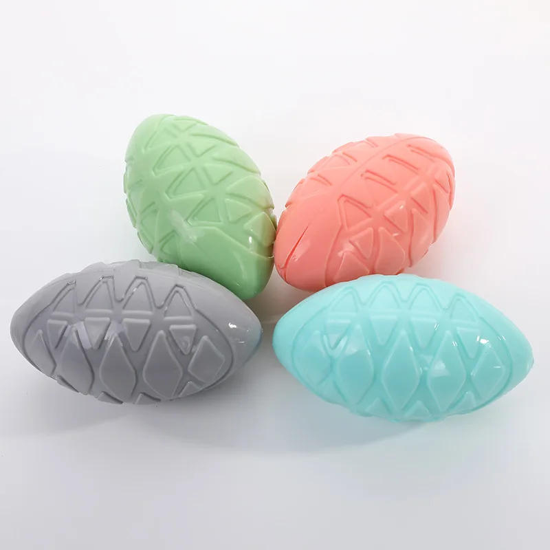 

Dog sounds toys TPR Rugby molar bite resistant interactive pet toys pet products dog chew toys dog toys for large dogs