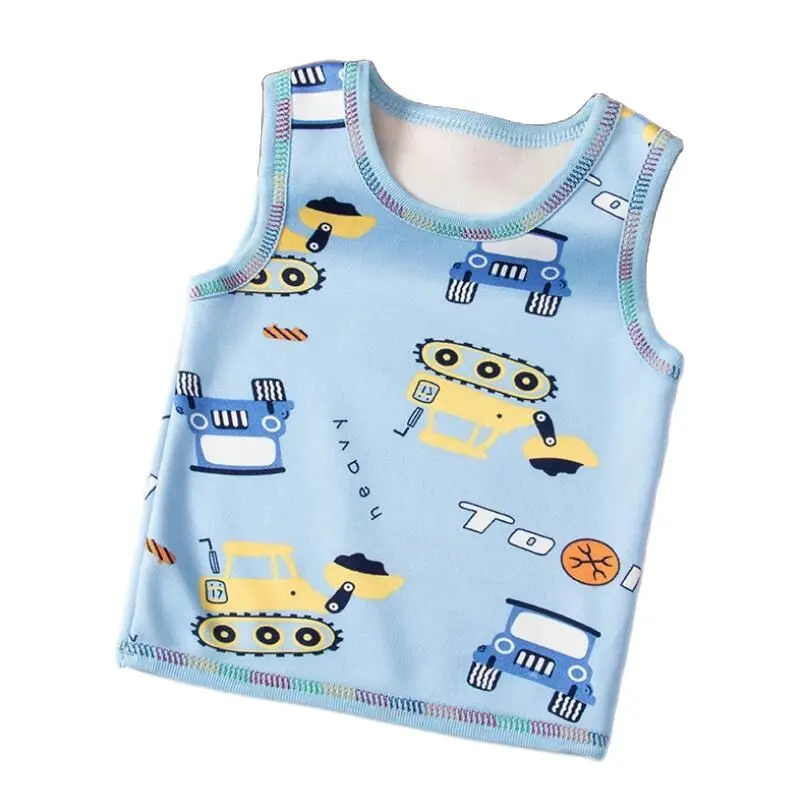 Жилет для маленьких детей Детский утепленный жилет с хлопковой подкладкой