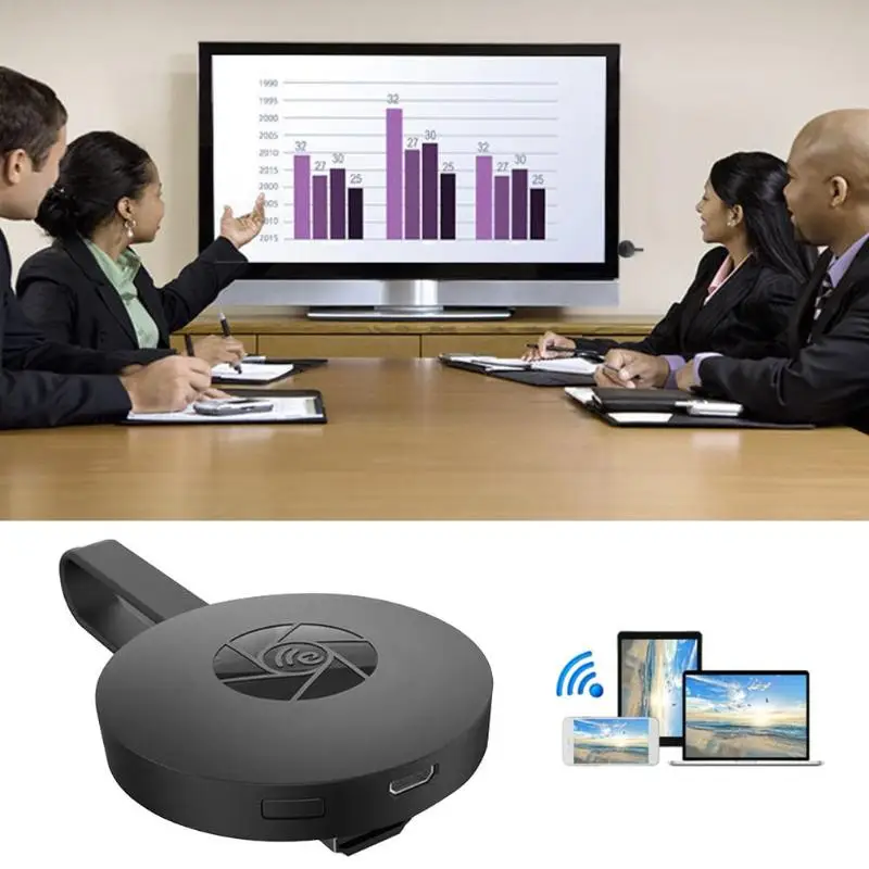 Mirascreen G2 Беспроводная HD ТВ-палка портативный HDMI 1080P WiFi дисплей ключ приемник беспроводной адаптер