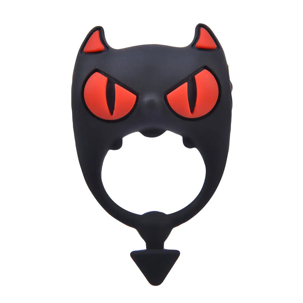 Мини вибратор пенис кольцо Длительное Действие вибрирующий задержка на Хэллоуин