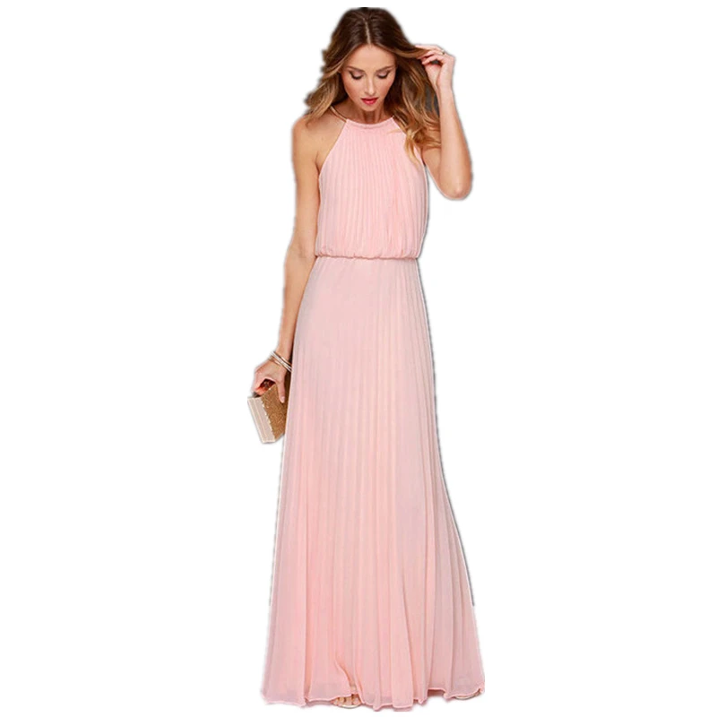 

2021 Dress Womens Summer Dress Sexy Woman Polyester Casual Dress Solid Long Boho Dress Lady Beach Summer White Dress