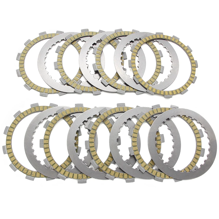 

Clutch Friction Disc Plate Kit For Suzuki GR650 D/XD 1983 1984 Clutchs Platees 21441-37400 21442-37400/21442-37401