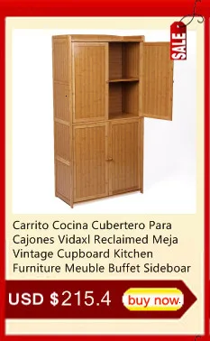 Carito Cocina Cubertero Para Cajones Vidaxl Reclaimed Meja винтажный шкаф кухонная мебель Meuble буфет шкаф-буфет