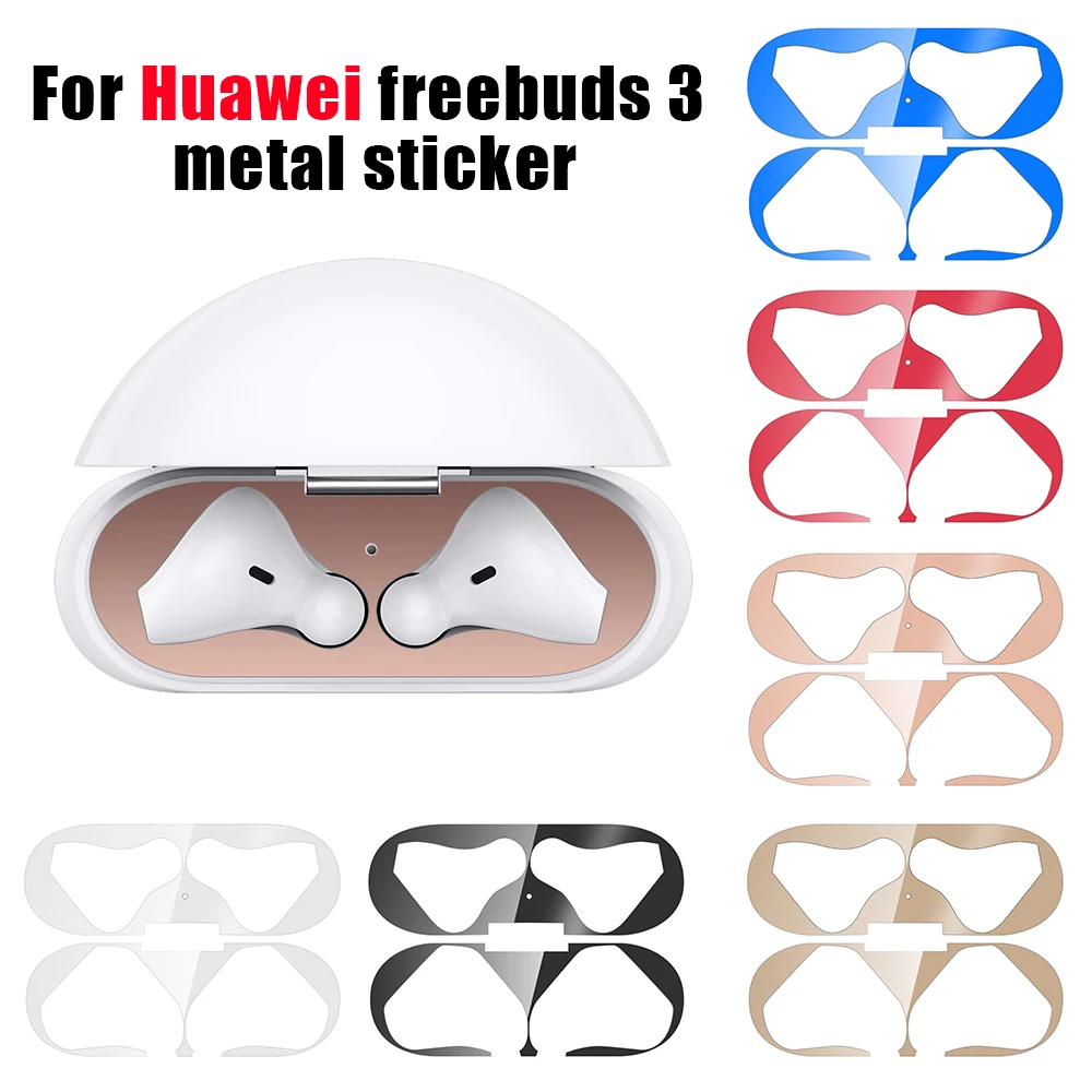 Пылезащитная наклейка для HuaWei FreeBuds 3 чехол наушников защитная с милым рисунком