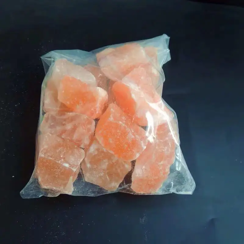 Натуральная Розовая Гималайская скальная соль Chunk для украшения сделай