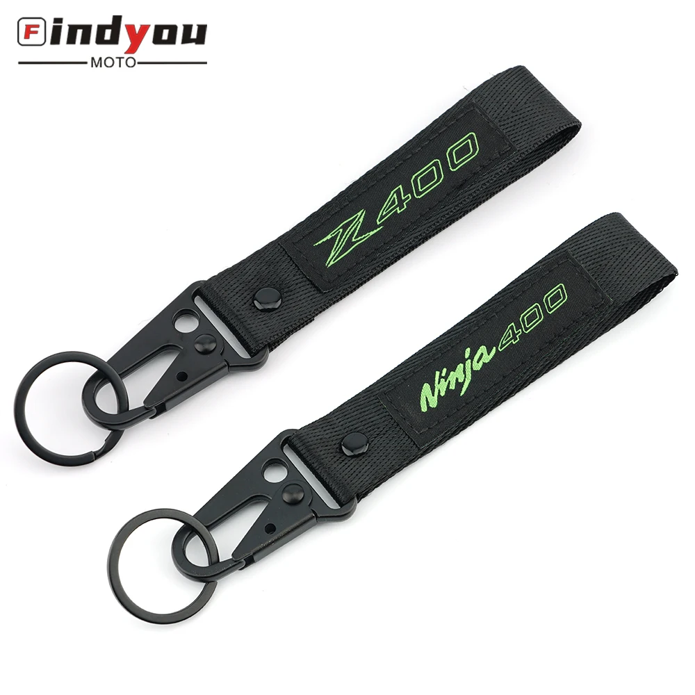 

Для Kawasaki Z Ninja 400 Z400 ninja400 Аксессуары для мотоцикла с 3D вышивкой брелок для ключей