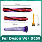 Беспроводной пылесос Dyson V6 Animal пушистая щетина DC59 DC62 SV03 SV073 роликовая щетка предварительный фильтр Сменные запасные части