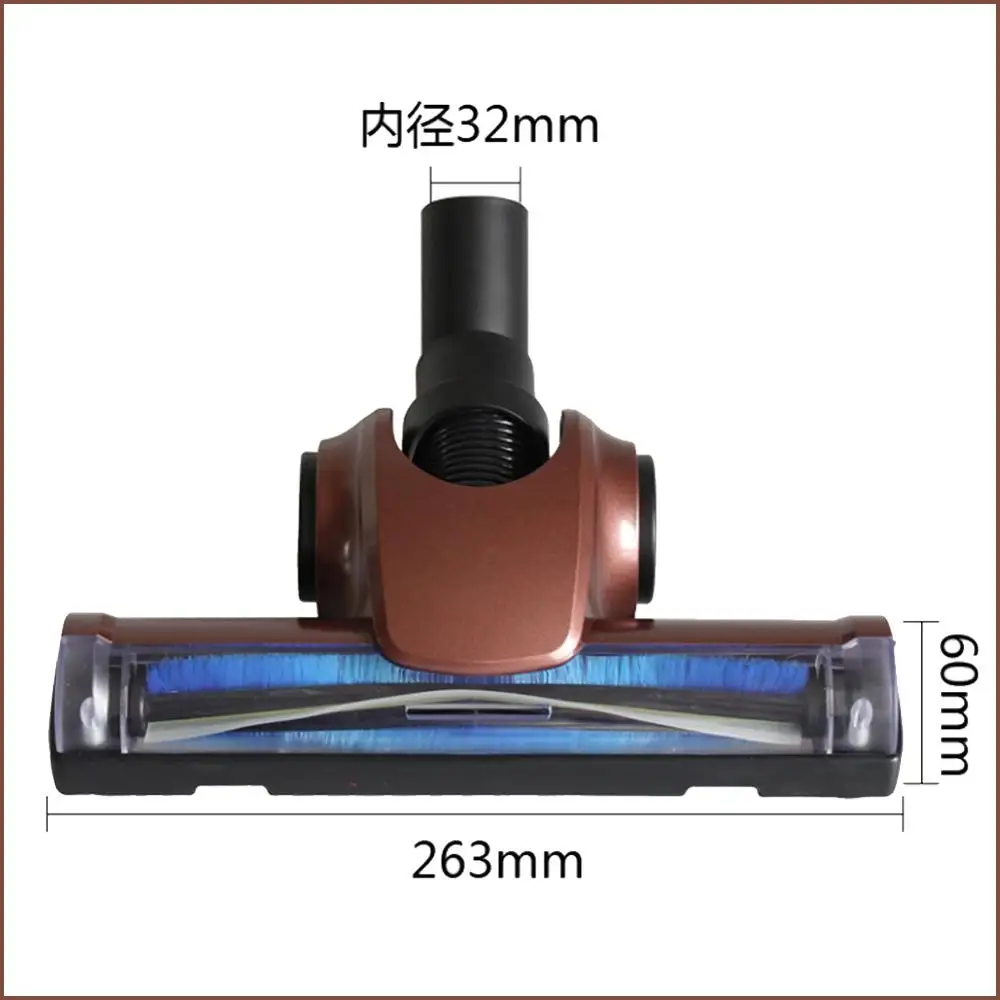 vacuum cleaner head for all 32mm inner diameter european version vacuum cleaner brush for philips electrolux lg haier samsung free global shipping