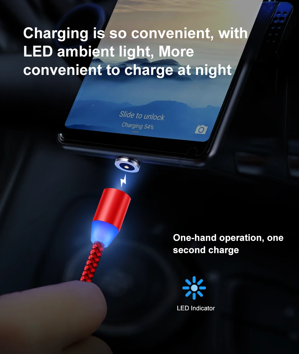 Elough El360 Магнитный зарядный Usb C кабель для iPhone 7 plus зарядное устройство мобильного телефона магнит зарядное устройство Micro USB кабели Тип C провод