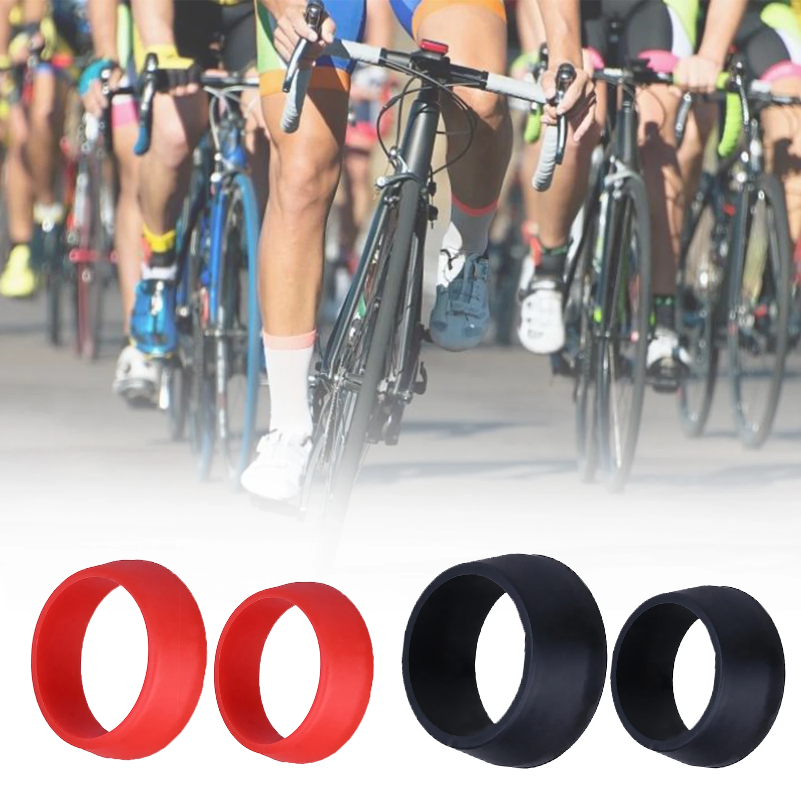 

Bicycle Seatpost Rubber Ring Dust Cover Bicycle Silicone Waterproof Mountain Bike Seatpost Protection Cover Bicycle Accessories