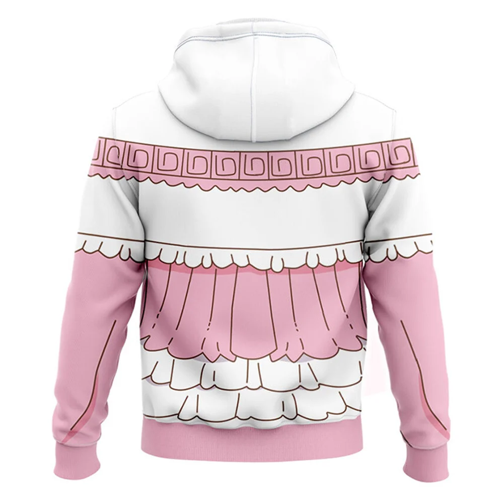 

Anime Miss Kobayashis Dragon Maid Hoodie Tohru Kanna Cosplay Zip Up Hoodies Jackat Coat Sweatshirt Cosplay Pullover